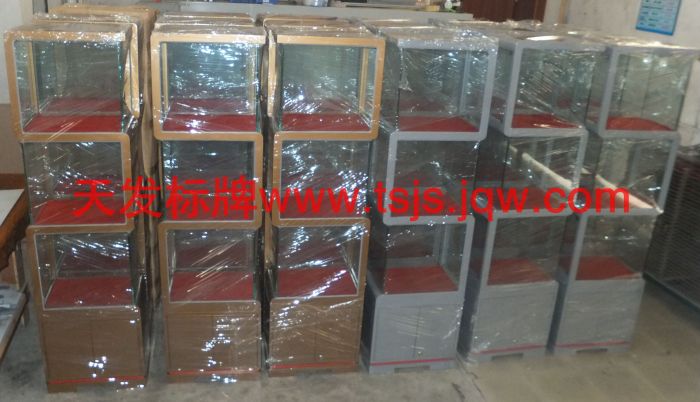 营销展示柜金灰色